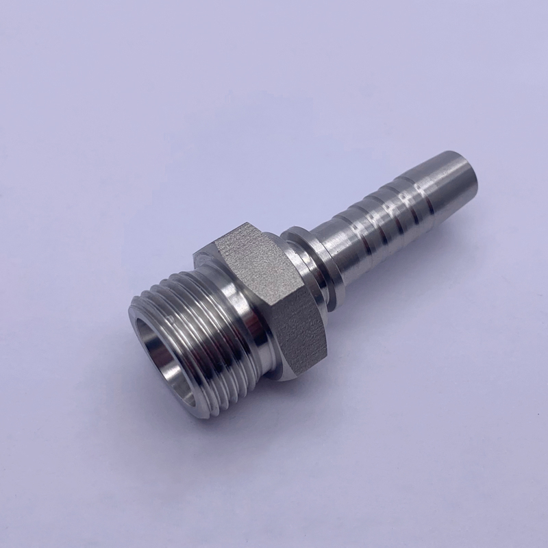 10511 ISO84341-DIN3861 METRIC MALE 24° CONE SEAT HEAVY TYPE HOSE FITTING