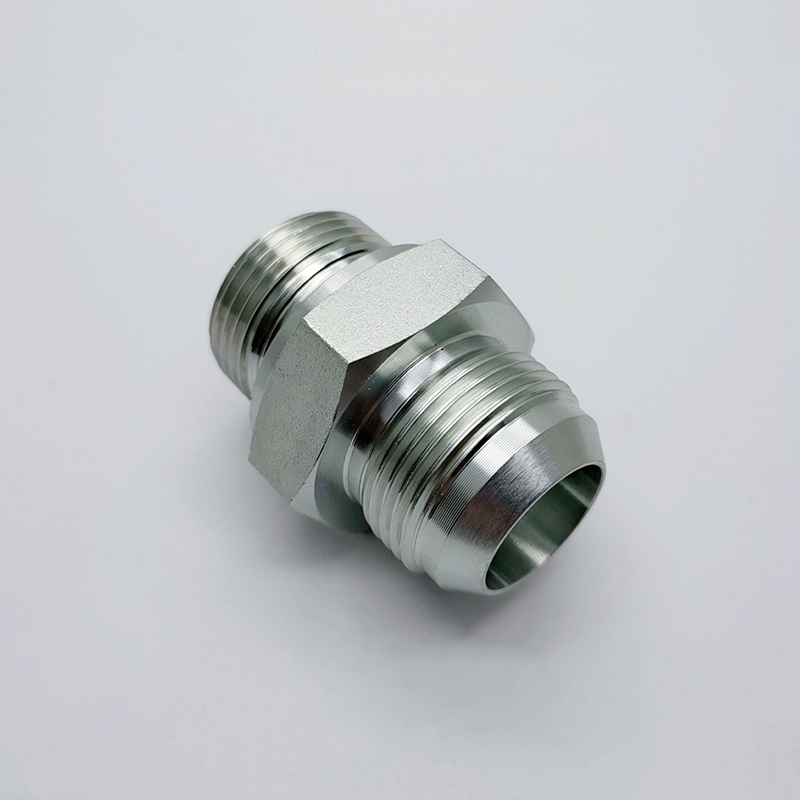 1JB-WD Ningbo manufacturer carbon steel hydraulic jic male adapter hydraulic spare parts