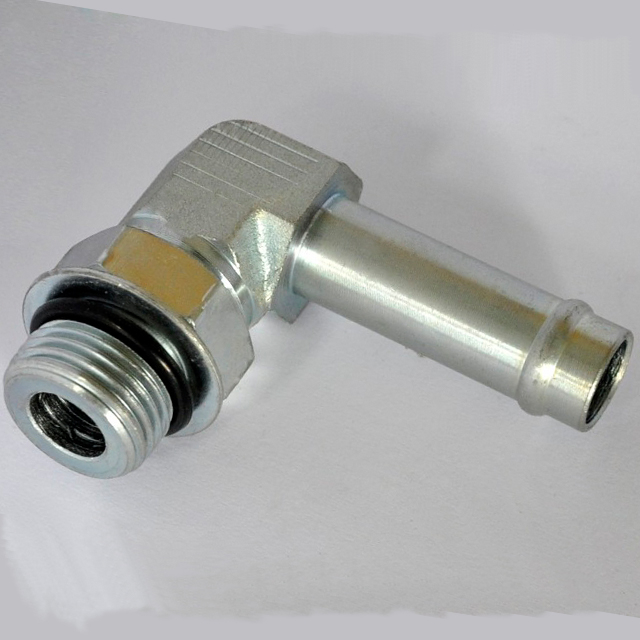 Beaded Boss Elbow 4601 SAE 090292 Hose Barb end/ straight thread o-ring thread adapters