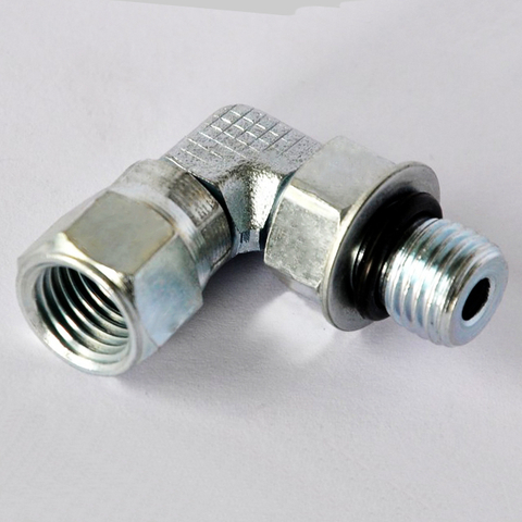 6901 NPSM swivel / SAE O-ring boss SAE 140257 male threaded connector