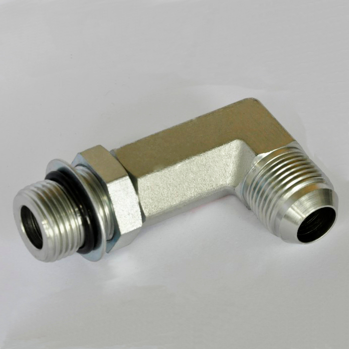 6801LL Flare tube end / straight thread O-ring SAE 071520 Extra Long Straight Thread Elbow hose fitting 