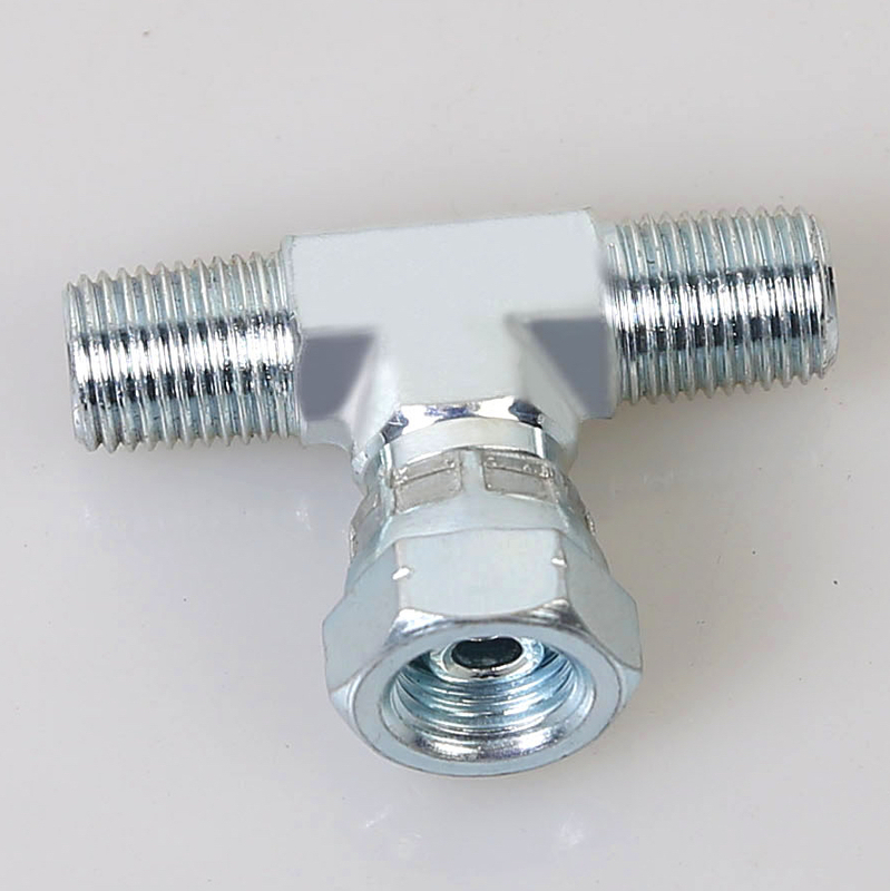BB BSP MALE 60°SEAT/ BSP FEMALE 60°CONE BRANCH TEE hose to pipe adapter