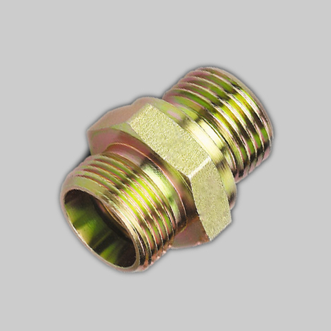 1DH METRIC MALE 24°L.T./ METRIC MALE WITH O-RING heavy type male metric hydraulic fittings