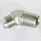 2503 45° Male Elbow Flare tube end / male pipe end SAE 070302 steel fittings manufacturers